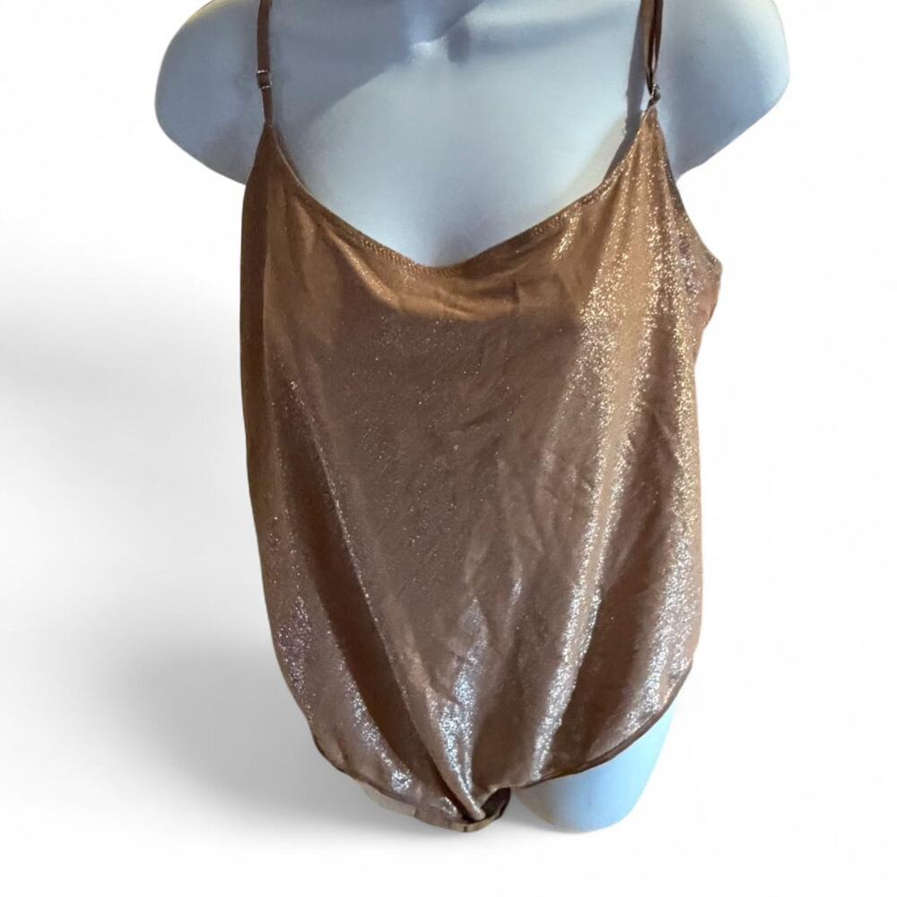 SKIMS Nude Metallic Bodysuit - Size 4XL
